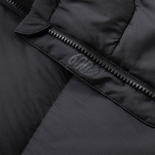 Adidas Herrenkleidung geschwollene JKT warme Technologie warme 600 Taschenhaube Duck Down Bread Down Jacke JV6187/Schwarzkonserve Warm 600 Tasche M (175)