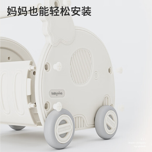Babyviva Children's Hand-Push Storage Cart Simulation Play House Toy Storage Baby Cart Cart Cart Supermarché d'anniversaire Cadeau