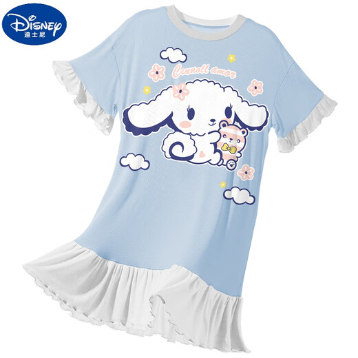 
Disney children's pajamas, big children, girls nightgowns, thin summer, modal, little girl, parent-child mother and daughter 2025 new summer 1MST10512 size 12 size (120130)cm (12 size (12013