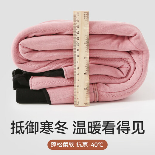 Catman leggings women's wool-filled cotton pants women's plus velvet extra thick foot warm pants