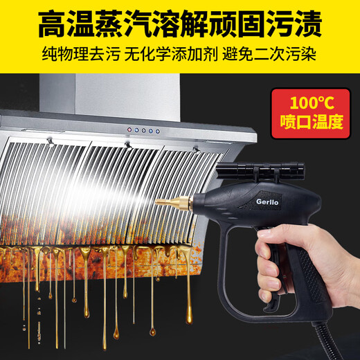Gerllo German high-temperature steam cleaner household handheld kitchen range hood decontamination, sterilization and disinfection multi-functional all-in-one cleaning SE550 spot