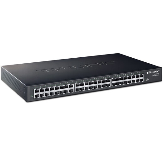 普联（TP-LINK）企业级交换机  监控网络网线分线器以太网交换器 TL-SG1048 48口千兆 即插即用