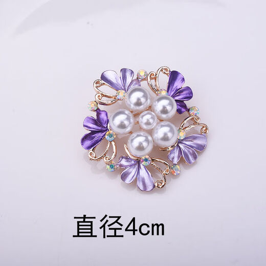 Suiyu Xianyan exquisite rose brooch, versatile flower corsage, anti-exposure accessories, women's A style