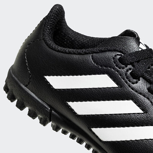 adidas阿迪达斯春秋款男小大童儿童硬人造偏硬草场运动足球鞋HP3061黑