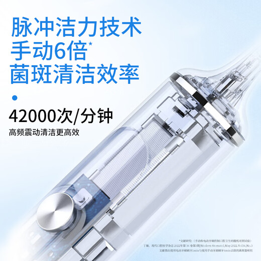 拜尔（BAIR）G2Pro 高端灭菌旗舰机 电动牙刷成人震动充电智能声波学生情侣全自动男士女送朋友 礼盒装 真爱粉【G2 Pro 豪华灭菌款】