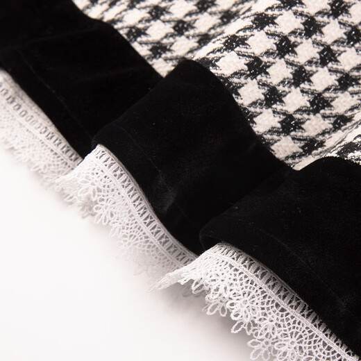 HAZZYS brand children's clothing girls' dress autumn new arrival soft, comfortable, breathable and versatile round neck fashionable vest skirt 130