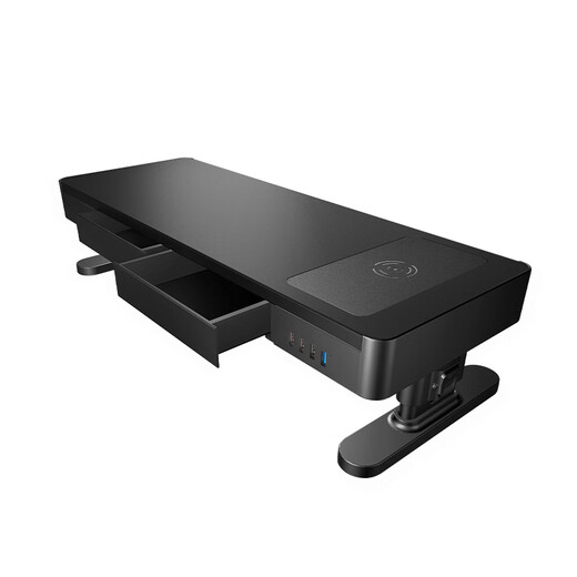 Moniteur Luwei a augmenté la base d'ordinateur d'ordinateur portable multi-fonctions élevée Base d'ordinateur USB3.0 Charge sans fil avec un support de tiroir ZGL121