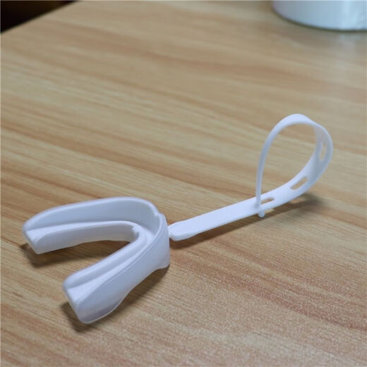 Gu Jianmu Boxen Muay Thai Taekwondo Kampf Sanda Schutzausrüstung Basketball Mundschutz Rugby Hosenträger mit Lanyard Eishockey Lila-Groß (10 Jahre und älter) 014B