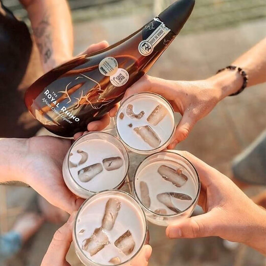 梵劳伦皇家犀牛利口酒力娇酒甜酒洋酒太妃糖奶油甜美醇厚750ml微醺送礼 犀牛利口酒750ml*1(赠50ml*1)