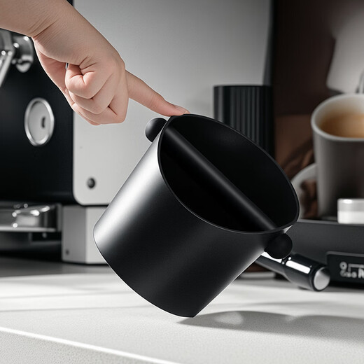 CLITON coffee grounds bucket household Italian coffee machine waste powder residue thickened knocking slag bucket storage slag box mini plastic slag bucket