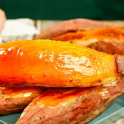 Jingxian Raw Tobacco Potato No. 25 Sweet Potato Net Weight 4.5Jin Jin is equal to 0.5kg Single Fruit 50g+ Candied Sweet Potato Roasted Sweet Potato Whole Grain Straight from the Source