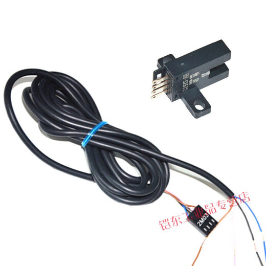 槽U型光电开关感应器传感器EE-SX671 67 674 670 673 EE-1006 EE-SX672+EE-1006插头带线2米