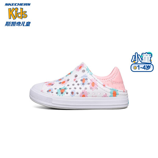 Skechers Skechers Zapatos para niños Niña Niña para niños Sandalias para niños Aguas para niños ASIGHTA ASIGA ASIENTES 302114N BLANCO/PINK/WPK Tamaño 26