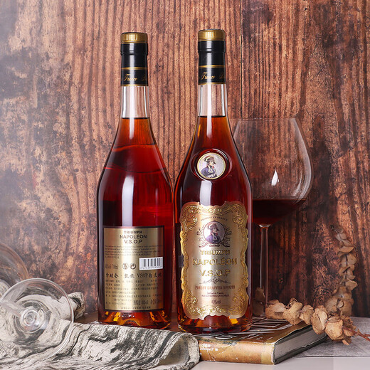 Napoleon vsop Brandy Wine Original French Wine 40%Vol destilliertes Brandy Wine 700ml 6 Packungen 700 ml 6 Flaschen [3 Sätze Geschenkpackungen]
