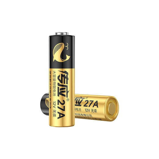 Nanfu Chuanying 27a 12-V-Batterie IoT Hochspannungsalkalische Batterie für Garagentor Elektrische Rollverschluss Türklingel A27S kleiner L828 Motorrad-Fernbedienung Batterie Batterie Batterie-Zugangskontrolle [2 Pillen] 27a