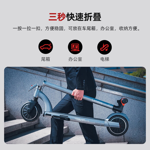 Lenovo M1 Plus portable foldable electric scooter for men and women