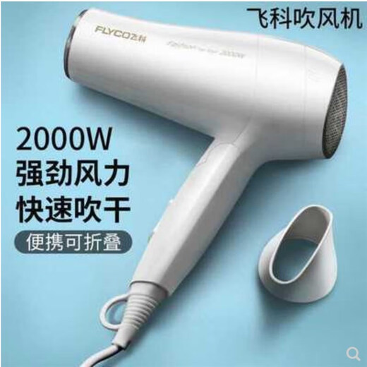 Feike Secador de cabello de alta potencia secador de cabello peluquero para el hogar ion negativo y aire caliente secador de cabello silencioso FH6218 Feike FH6218 Red Model 2000W