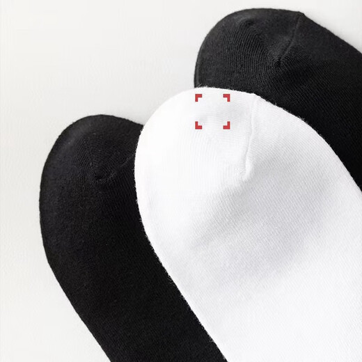 Nanjiren 10 Paar Männer Socken für Männer im Sommer reines Baumwollschwarz weiß weiße, vielseitige, vielseitig schweißabsorbierende und atmungsaktive mittlere Röhrchen-INS Casual Socken Weiß [Mittelrohr] 10 Paare, Einzelgröße