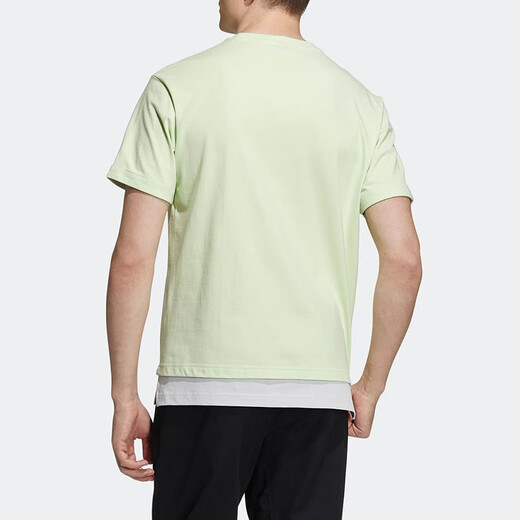Adidas Herren neuer runder Hals bequem atmungsaktivem losen lockerer Kurzarm Sport T-Shirt DY8763 HE9923 S