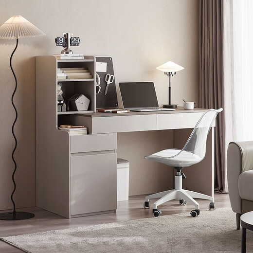 Lin's Home Schreibtisch Studie Schreibtisch Computer Schreibtisch Teleskop Schreibtisch Bücherregal integrierter Schlafzimmer Make -up Schreibtisch Büro Schreibtisch OV1V Dusk Ins Wind Desk