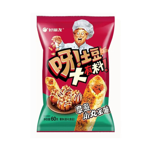 Orion Potato and Octopus Meatball Flavored French Fries 60g/bag