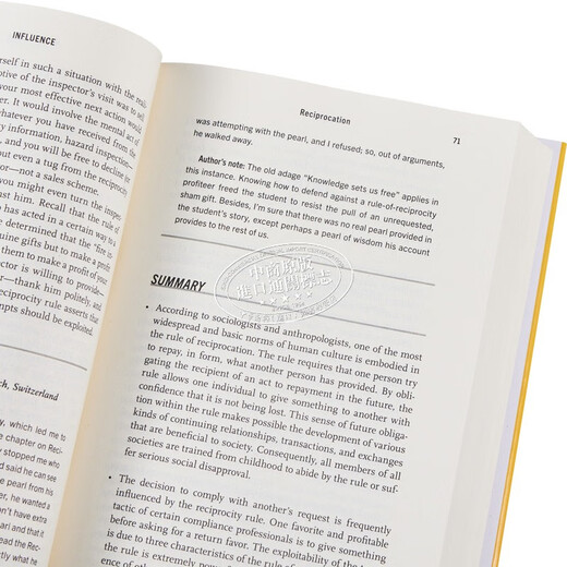 影响 说服心理学 扩展版 Influence The Psychology of Persuasion Expanded 英文原版 Robert B Cialdini
