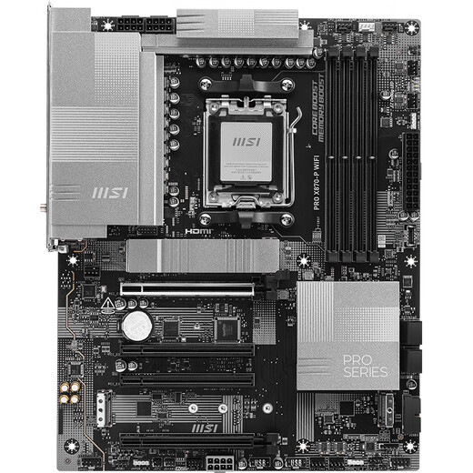 AMD锐龙9700X 9900X 9950X 9800X3D CPU处理器搭微星X870 X870E 主板CPU套装 板U套装 微星PRO X870-P WIFI R5 9600X盒装