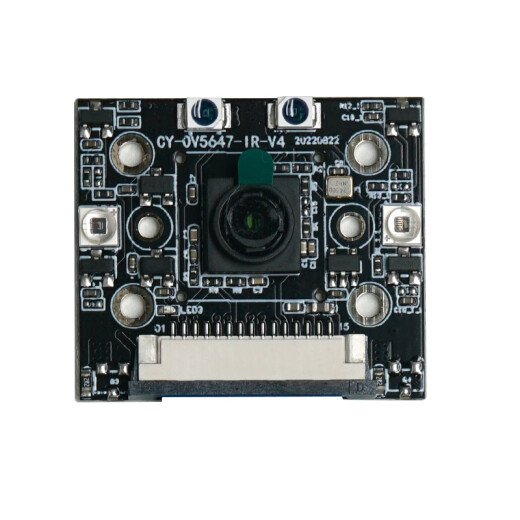 Throwing Stone 5MP Raspberry Pi camera module is suitable for Raspberry Pi 4B/3B+/3B/2nd generation OV5647 infrared camera with a field of view of 77