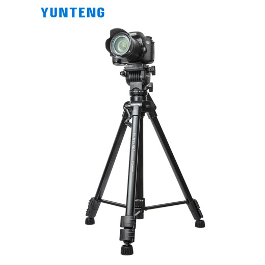 Yunteng (Yunteng) VT-8008 Upgrade Version 998 Micro-Film Professional Large Stative Gimbal SGR-Kamera Tripod 880 Stativ (Metall-Vertikaler Schuss Quick-Loading-Platte)