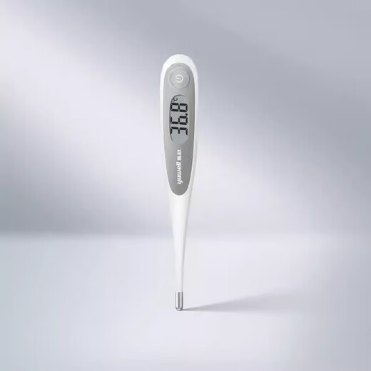 Yuyue marca Yuwell termómetro electrónico de cabeza blanda para el hogar médico bebé, bebé, adulto mayor termómetro de medición de axila oral termómetro YT-313 Yuyue YT-312 (cabeza dura sin luz)