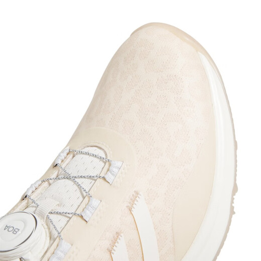 阿迪达斯 （adidas）高尔夫球鞋女新品W S2G BOA轻量运动时尚带钉鞋 粉白GV9435 37