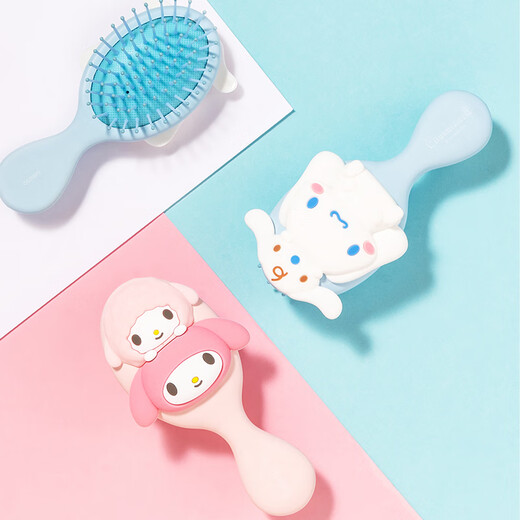 Miniso (Miniso) Sanrio dreidimensionaler Massage Airbag Kamm Friseur Kammform Luftkissen Kammkammgeschenk für Männer und Frauen Kulomi