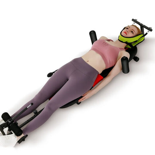 Xushansi umgekehrte Artefakt -Dauer, die sich erhöht und sehnsüchtig hohe Bein zieht, Artefakt Lumbaler lateraler physikalischer Traktion Körperfitness Basismodell (gewöhnliche Basis + Pull -Stange/keine Gebärmutterhalstraktion)