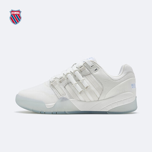 KSWISS [same style on the show] casual shoes for men and women spring couple casual fashion slam shoes 9275-US Wimbledon white/breeze blue 42.5