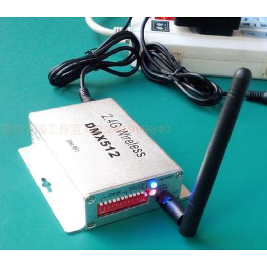 High-speed wireless DMX512 transceiver 2.4G wireless DMX512 controller light speed light moving head parquet light console 9V-12V