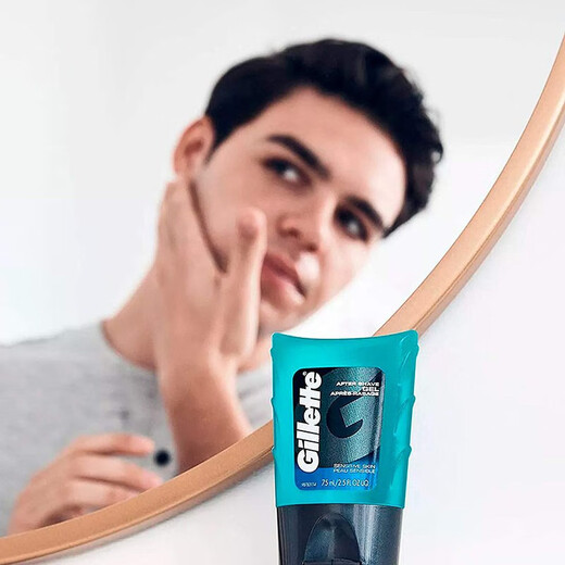 Gillette American version of Gillette Gillette After Shave Moisturizing Gel Men's Shaving Skin Care Outdoor Bottle After Shave Moisturizing Gel 75ml