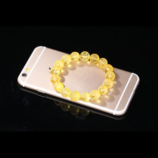Natural amber beeswax, high purification water, chicken oil, gold amber, six-character mantra, Buddha bead bracelet, peace protection bracelet, diameter 11+mm, direct supply from the manufacturer