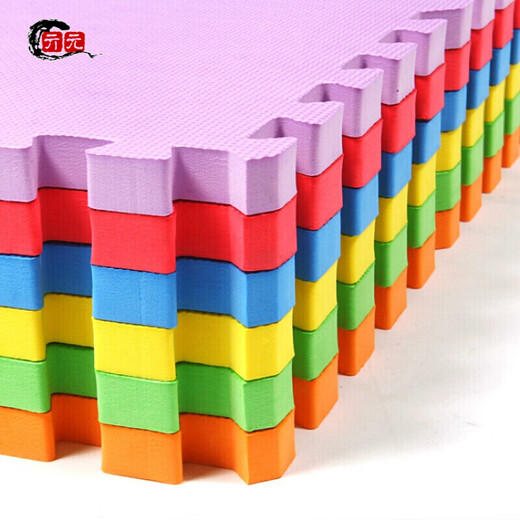 Children's floor mat puzzle foam block plastic tatami mat customized orange 30*30*1 (single piece price)