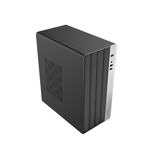 动力火车（PowerTrain）S11月光银MATX机箱桌面家用商务办公台式电脑ITX紧凑型DIY立式青年简约轻便主机外壳 搭配USB3.0