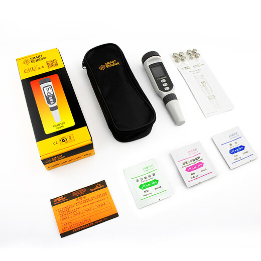 Xima PH test pen Salinity meter Portable conductivity meter PH828 pH tester Aquarium fish tank water quality detector PH838 (acidity No. 7 battery)