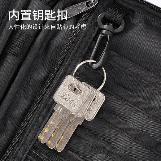 POTRAVEL.DESIGN Passport Bag rfid anti-theft and anti-reading ticket passport holder for men and women going abroad large-capacity document bag for travel black