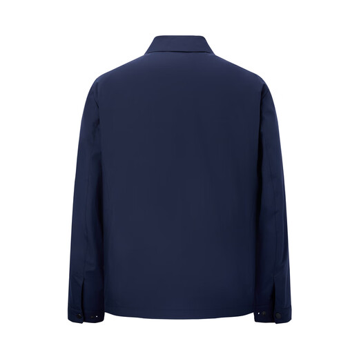 Youngor 2025 new style jacket with liner for men, autumn executive jacket, men's simple and comfortable top, business casual, navy blue 175/96A