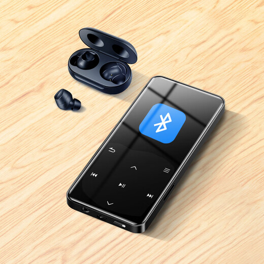 Newman A22 128G mp3/mp4 Bluetooth lossless player 2.4-inch junior high school student walkman Bluetooth 5.3 audio and video external e-book touch black