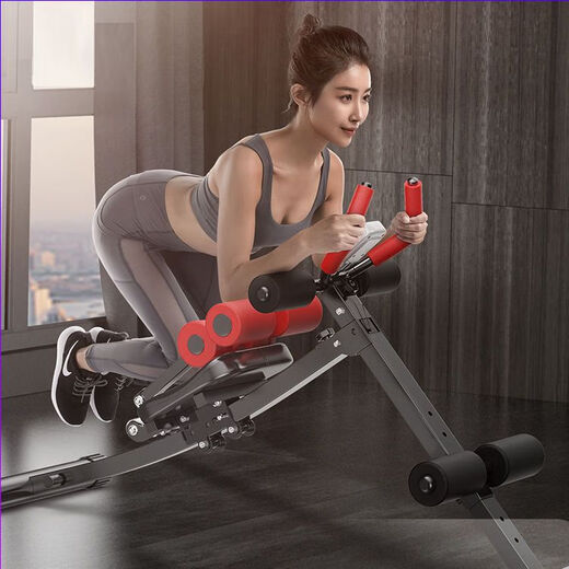
Raft core waist relaxer inverted machine stool abdominal muscle fitness abdomen laziness exercise fitness home beauty waist [Purple and white [two-in-one/beautiful waist lying on your back]