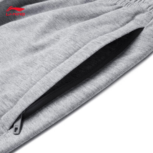 Li ning bingsi shorts sports shorts masculins printemps et d'été Fitness Double logo broderie colorie solide pantalon à manches courtes aksu699