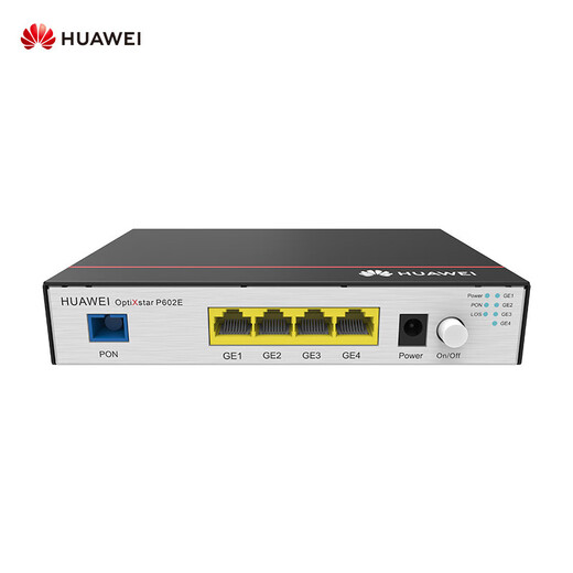 Huawei (HUAWEI) OptiXstar P602E 4GE interface ONU broadband access optical modem equipment enterprise Gigabit optical access GPON terminal