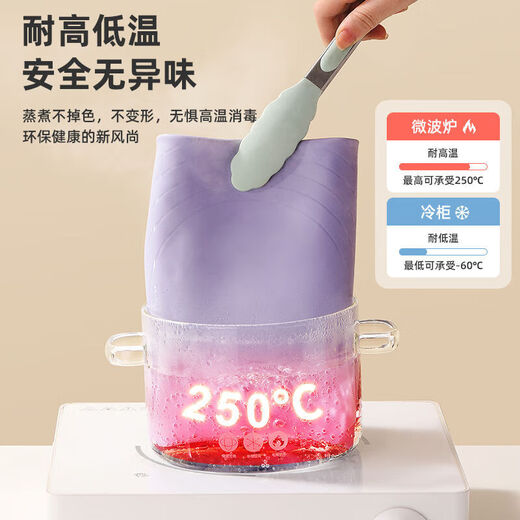JIMANG silicone kneading pad panel and rolling pad silicone chopping board baking pad dumpling flour pad baking tool 50*70 [extra thick type about 719g] Dream purple