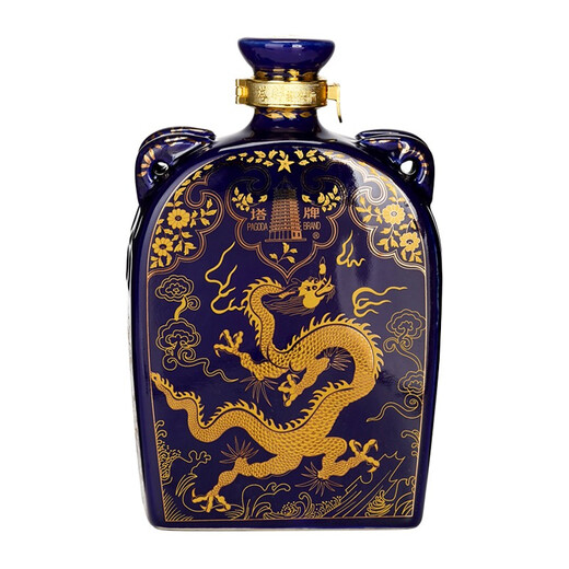 Tapao, Yuan Dynasty flat pot for 30 years, semi-dry type, Shaoxing rice wine, 680ml*4 bottles, whole box