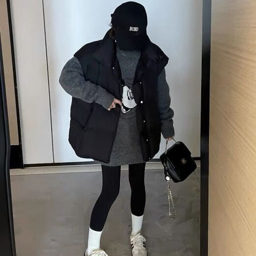Direction simple Dongguan Dalang Pullage de style lazy de longueur lâche pour les femmes 2024 Hiver Nouvel Version coréenne Pilor d'épaississement de Donald Donald Donald Y9855 S