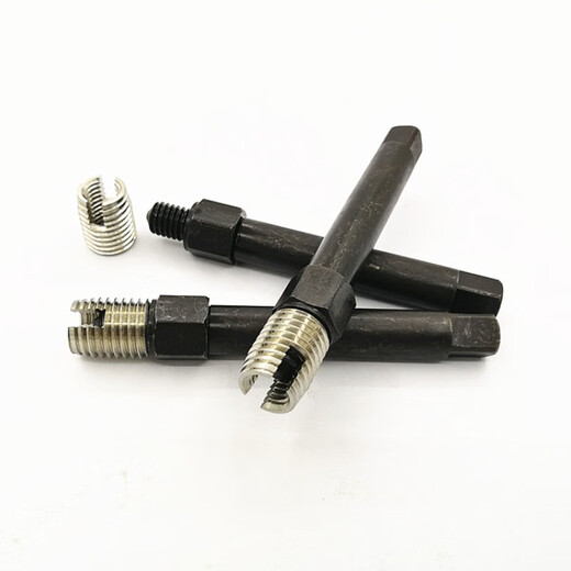 Cypress type 302 stainless steel self-tapping screw sleeve slotted self-tapping dental sleeve threaded bushing repair protective sleeve M3M4M5 M20-outer M26*1.5-length 27